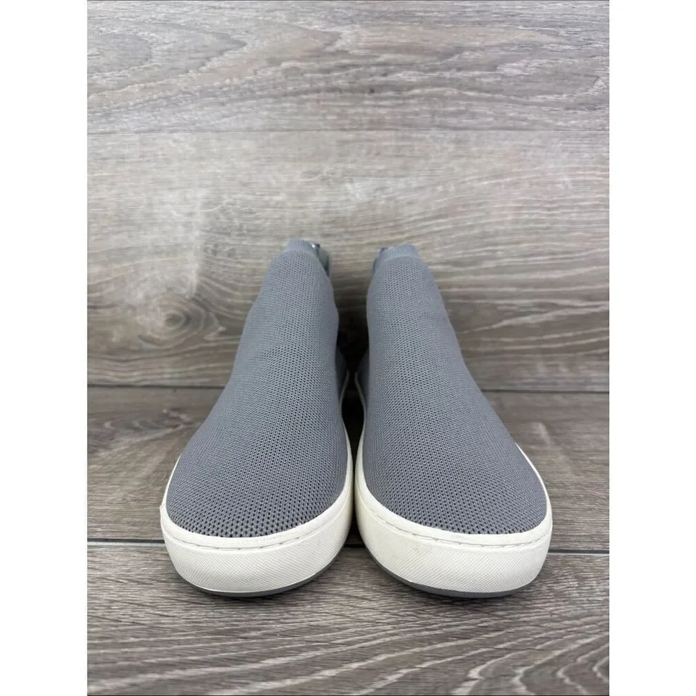 L.L. Bean Eco Bay Knit Women’s Sz 8M Gray Knit Pull On Chelsea Ankle Boots